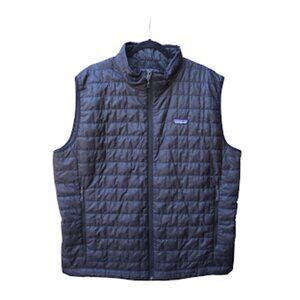 PATAGONIA | Mens Black Nano Puff Vest Zip Up Winter Performance Gorpcore XXL